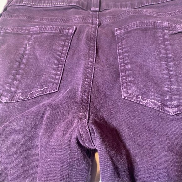 Rag & Bone Purple Skinny Jeans Size 25 - Picture 7 of 7